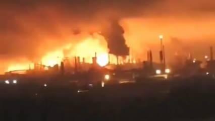Ukrayna ordusu Rusya'daki en büyük 10 petrol rafinerisinden birini vurdu