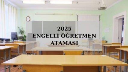 2025 engelli ataması: 1381 engelli öğretmen atanacak! Cumhurbaşkanı Erdoğan duyurdu