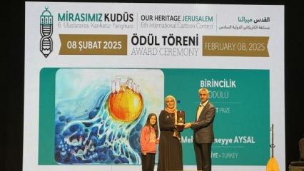 '6. Uluslararası Mirasımız Kudüs Karikatür Yarışması'nda ödüller sahiplerini buldu