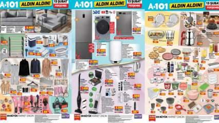 A101 13 Şubat aktüel ürünler kataloğu: Çok amaçlı aktivite koltuğu, 5 fonksiyonlu duş başlığı, termosifon!