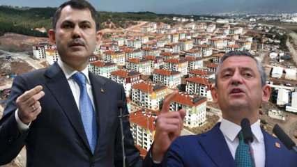 Özel'den 'vicdansız' algı! Bakan Kurum'dan tokat gibi cevap: Maketini bile yapamazlar