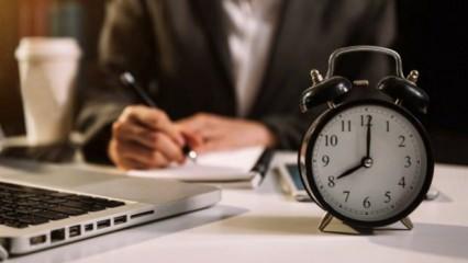 Bakan sinyali vermişti! &Ccedil;alışma saatleri değişiyor