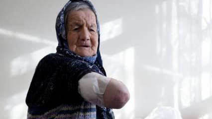 Ankara'da başıboş sokak köpeği yaşlı kadına saldırdı