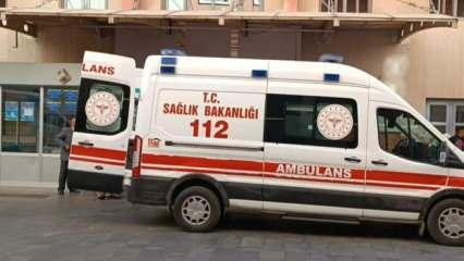 Batman'da, tuğla taşıma bandına ayağını kaptıran işçi öldü