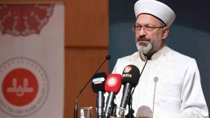  Diyanet İşleri Başkanı Erbaş'tan sigarayı bırakma çağrısı