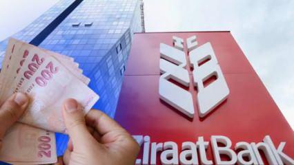 Hesabını açan alıyor! Ziraat Bankası kesenin ağzını açtı