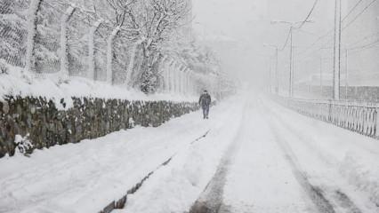 İstanbul'da kar haftası! Hangi ilçelerde yağacak...