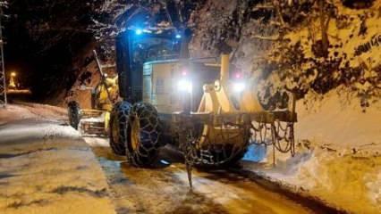Karadeniz'de 527 yerleşim yerine ulaşım sağlanamıyor