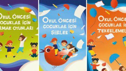 MEB'den çocukların Türkçeyi doğru ve güzel konuşmaları için okul öncesine özel materyaller