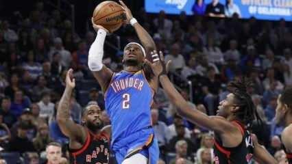 NBA'de Thunder'dan üst üste 4. galibiyet