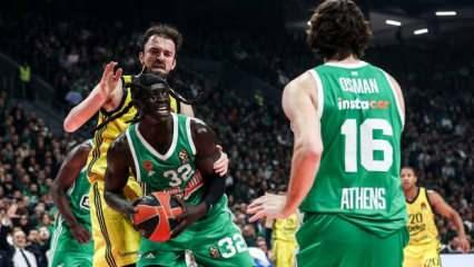 Nefes kesen maç! Fenerbahçe, Ergin Ataman'lı Panathinaikos'a son saniyede kaybetti