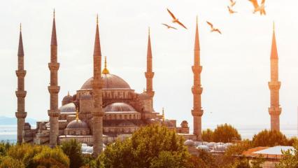 Osmanlı&rsquo;nın ilk ve tek 6 minareli camisi: Sultanahmet Camii