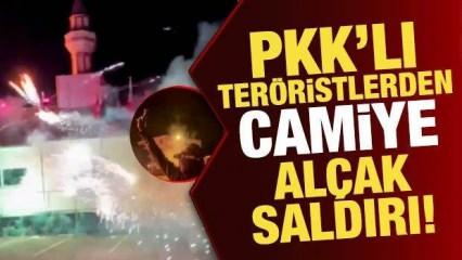 PKK'lı teröristlerden İsviçre'de camiye alçak saldırı