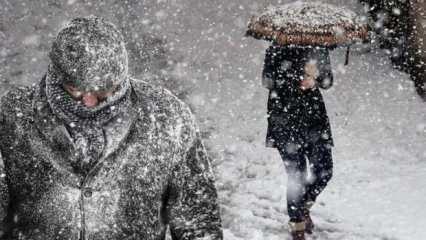 Meteoroloji'den yeni hava durumu raporu! Kuvvetli kar uyarısı
