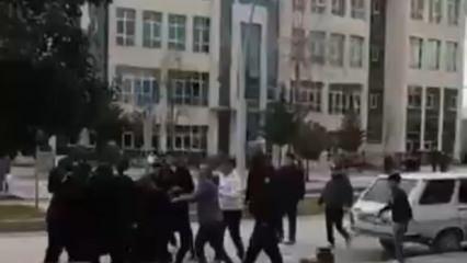 Tokat'ta sopalı tabureli kavga! Birbirlerini öldüresiye dövdüler