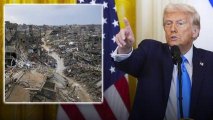 Trump'tan bir Gazze açıklaması daha! Filistinlilere sürpriz vaatler