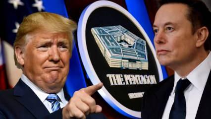 Trump'tan Elon Musk'a sürpriz talimat! Flaş Pentagon kararı! ABD ordusunu sarsacak adım