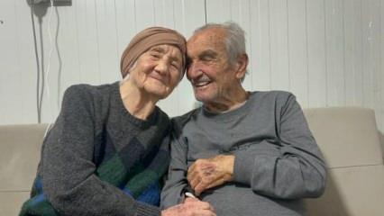 71 yıldır aynı yastığa baş koyan çiftin sırrı 