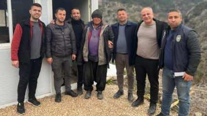 Akli dengesini kaybedip sokaklarda yaşayan Gürbüz amca için ilçe seferber oldu 