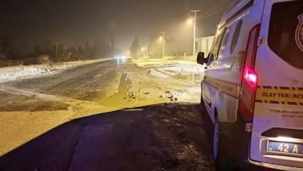 Aracın çarptığı yaya öldü, sürücü kaçtı