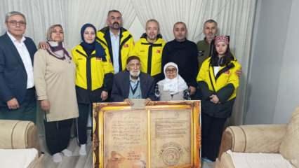 Birinci Dünya Savaşı'nda esir alınan dedelerinin mektubunu 107 yıl sonra aldılar