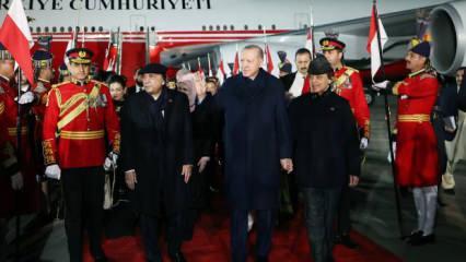 Cumhurbaşkanı Erdoğan Asya turunun son durağı Pakistan'da