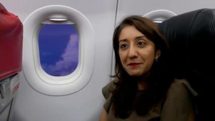 Daha az kira ödemek için işe her gün uçakla gidiyor