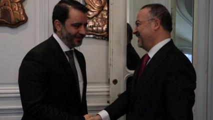 Dışişleri Bakan Yardımcısı Yılmaz Hasan Şeybani ile bir araya geldi!