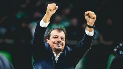Ergin Ataman'dan Yunanistan'da bir kupa daha!