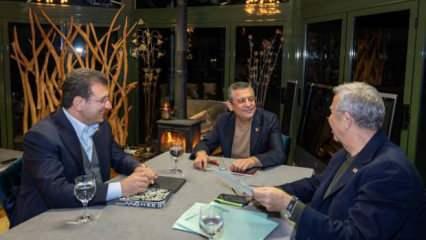 Özel, İmamoğlu ve Yavaş zirvesinde sıkı pazarlık: 'Seçilemeyeceğimi hissedersem çekilirim'