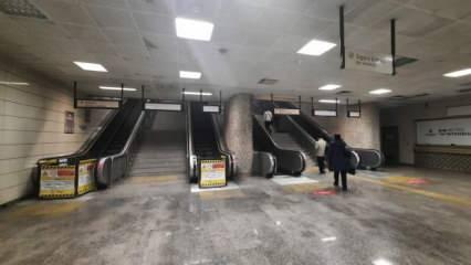 İstanbul'daki metro duraklarında yürüyen merdivenler topluca durdu! Gelen yorumlar fena