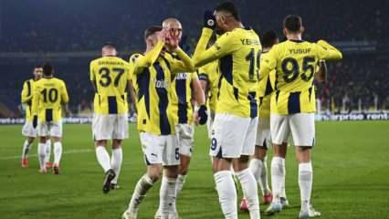 Kadıköy'de gol şöleni! Fenerbahçe tur kapısını araladı