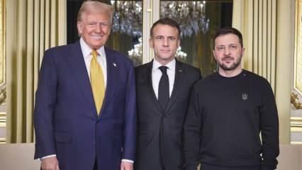 Macron'dan Trump'a Ukrayna tepkisi: Konuşacak teki kişi Zelenskiy'dir