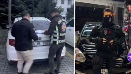 Sahte çakarla yakalanan Yakışıklı Güvenlik cezadan kaçamadı