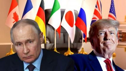 Trump'tan G7 ülkelerini çıldırtacak Rusya hamlesi: Putin'e güveniyorum
