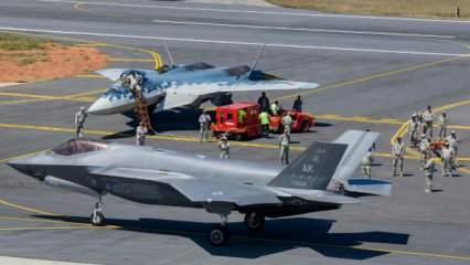 Su 57'yi gören F-35'in gösteri uçuşu iptal mi edildi? ABD-Rusya kapışması Hindistan'da