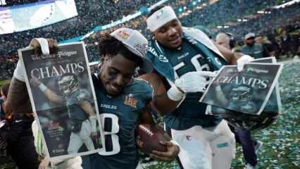 Super Bowl'da Philadelphia Eagles şampiyon