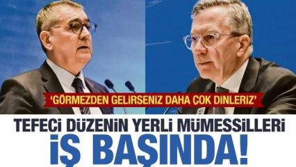 Tefeci düzenin yerli mümessilleri iş başında!