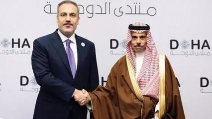 Türkiye ile Suudi Arabistan arasında Gazze ve Suriye görüşmesi