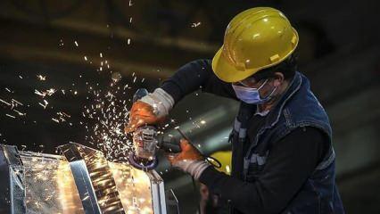 Ücretli çalışan sayısı yıllık bazda yüzde 2,2 arttı