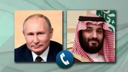 Putin, Suudi  Veliaht Prensi  ile görüştü! 