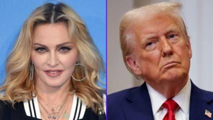 Madonna'dan Trump'a "kral" tepkisi