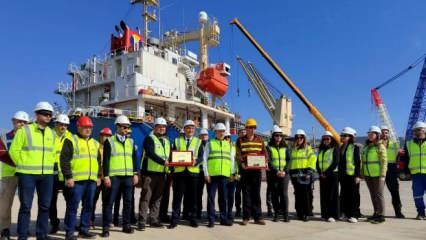 Akkuyu NGS’de 100’üncü gemi ağırlandı