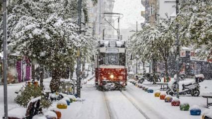 AKOM İstanbul'da alarma geçti! İşte tahmini İlçe ilçe kar kalınlıkları