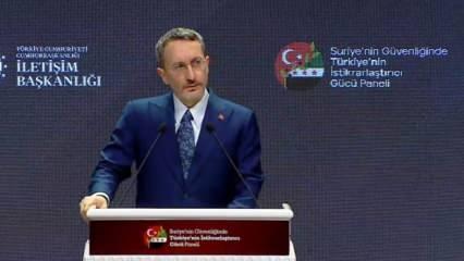 Altun’dan ‘Suriye’ açıklaması! ‘Yükselen umut bölgemiz için büyük bir fırsat’