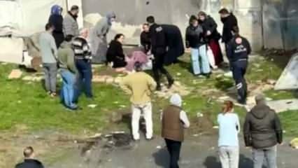 Avcılar'da evinin camlarını silerken 3'üncü kattan düştü