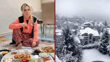 Ceylan lüks evinin manzarasından paylaştı! Herkes aynı yorumu yaptı