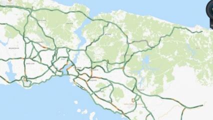 Kar nedeniyle İstanbul’da yollar bomboş! Trafik yoğunluğu yüzde 29