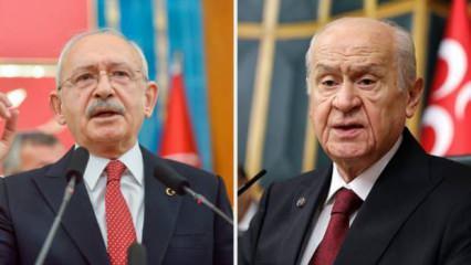 Kılıçdaroğlu'ndan Devlet Bahçeli'ye geçmiş olsun telefonu