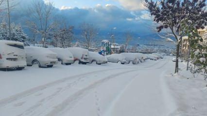 Kocaeli'de resmi ve özel eğitim kurumlarında 2 gün kar tatili